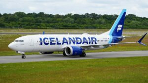 Icelandairs passagerartrafik ökade med 13 % i november