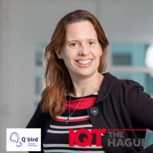 Ingrid Romijn, Qbirdin liiketoiminnan kehitysjohtaja, puhuu IQT Haagissa vuonna 2024 - Inside Quantum Technology