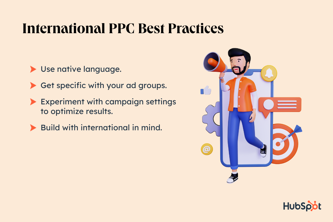 mejores prácticas internacionales de PPC