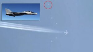 O F-14 Tomcat iraniano escoltou o Il-96 de Putin e os flanqueadores acompanhantes a caminho dos Emirados Árabes Unidos