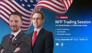 Присоединяйтесь к нашему вебинару NFP Live! 8 - Блог Orbex о торговле на рынке Форекс