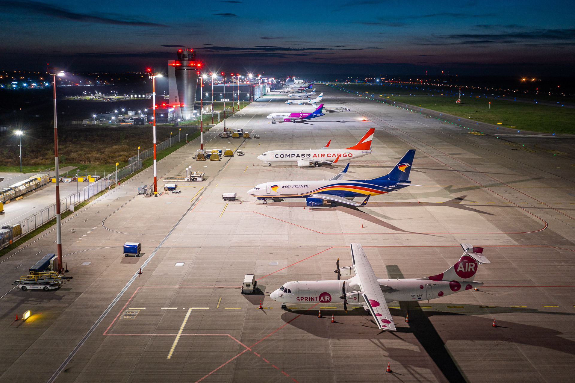 Katowice flygplats når rekord i november med över 300,000 XNUMX passagerare