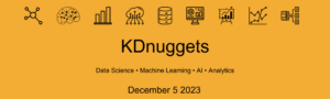KDnuggetsi uudised, 6. detsember: GitHubi hoidlad peamiseks masinõppeks • 5 tasuta Master Data Engineering'i kursust – KDnuggets