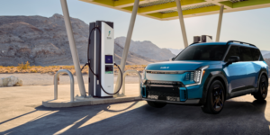 Kia EV9 får begrænset gratis opladning fra Electrify America - CleanTechnica