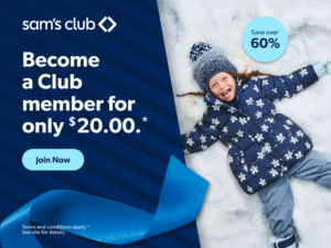 Sista chansen att få ett ettårigt Sam's Club-medlemskap för $20
