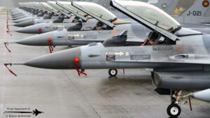 Viimeinen hollantilainen F-16-lentue suorittaa valmiusharjoituksen Volkel AB:lla