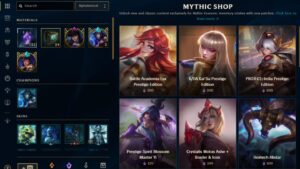 League of Legends Patch 13.24 Mythic Shop Rotation