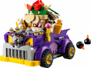 Razkrit LEGO Super Mario Bowser's Muscle Car Expansion Set