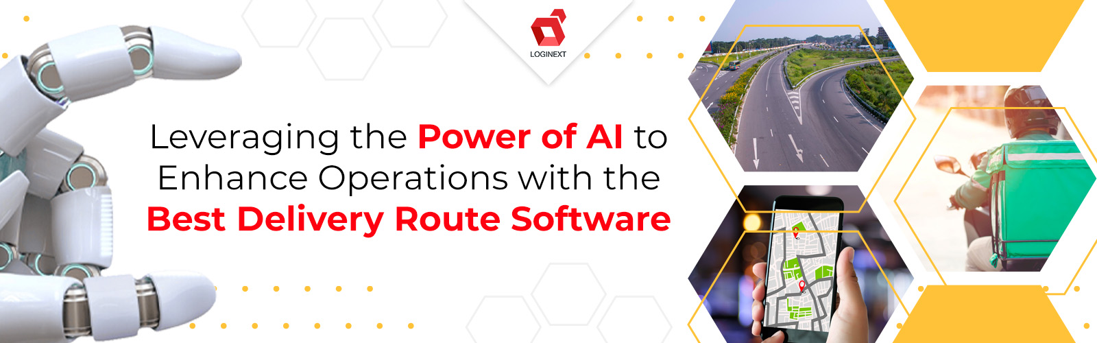 Role of AI in the best delivery route software