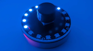 Een roterende, door NeoPixel verlichte fidget-encoder maken