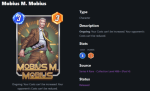 Mobius Marvel Snap Deck 제작 가이드 및 권장 사항