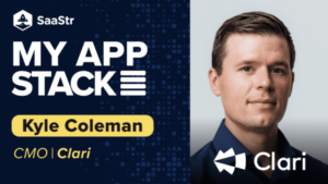 私のアプリスタック: Kyle Coleman、Clari 社 CMO | SaaStr