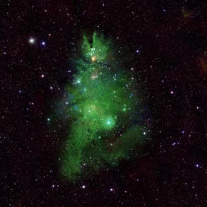 НАСА поделилось новым изображением NGC 2264, скопления Рождественской елки