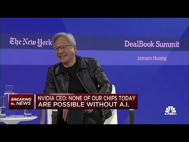 Nvidia CEO: U.S. chipmakers a decade away from China Supply Chain Independence. -