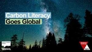 Onze feestelijke inzamelingsactie: ingepakt - Het Carbon Literacy Project