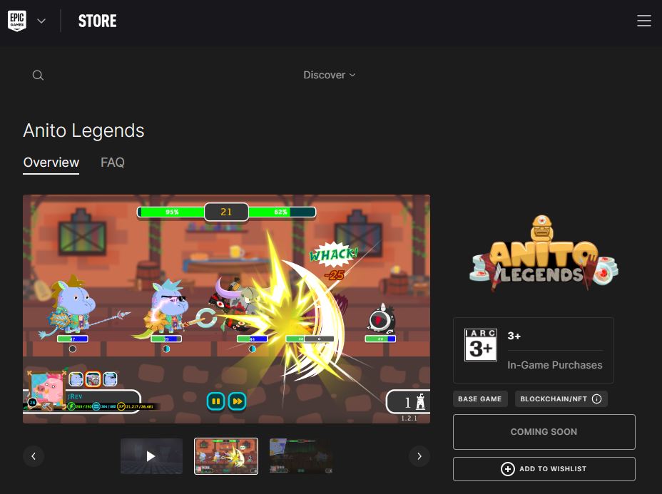 PH가 개발한 Anito Legends가 Epic Games Store에 출시 예정 | 비트피나스