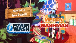 PowerWash Simulator משחרר את עדכון חינם לסדנה של סנטה - MonsterVine
