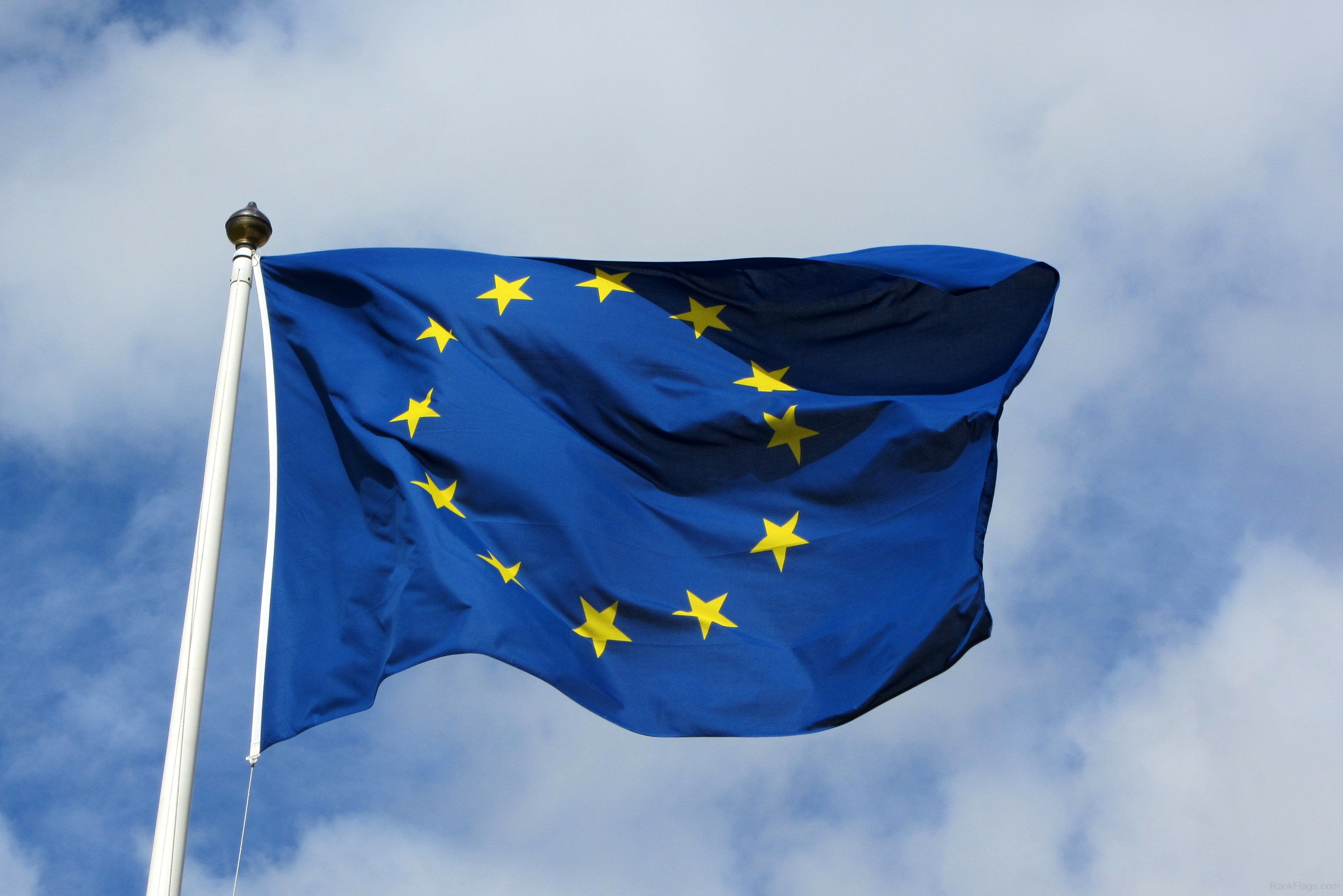Bendera Uni Eropa - RankFlags.com – Koleksi Bendera