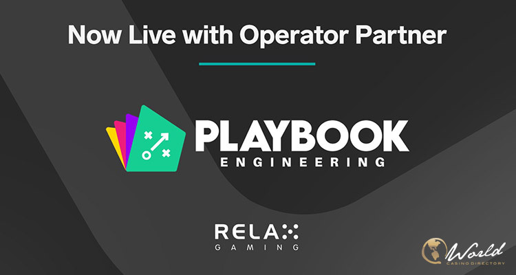 Relax Gaming, Playbook Engineering과의 파트너십을 통해 유럽 입지 확장