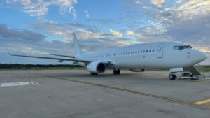 De 737-800-vloot van Rex scoort dubbele cijfers als nummer 10 arriveert
