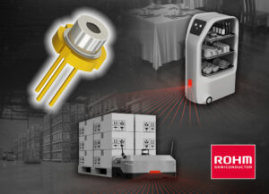 ROHM lanserer 120W høyeffekts laserdiode for LiDAR