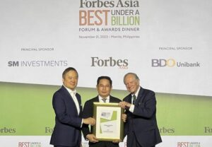 Samurai 2K Aerosol Selected for Forbes Asia Under a Billion List