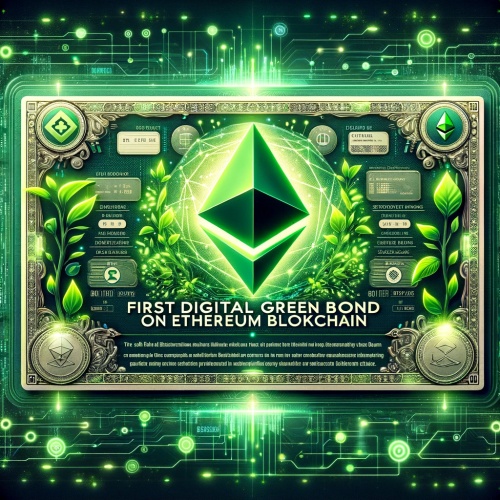 DALL.E First digital green bond on ethereum blockchain - SG Launches First Digital Green Bond on Ethereum