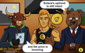 Восходящий тренд цены Solana остановился на отметке 75 долларов и грозит упасть