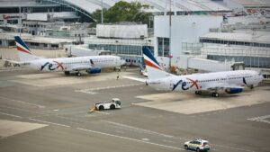 Аэропорт Сиднея пережил наводнение, отменив всего 6% рейсов