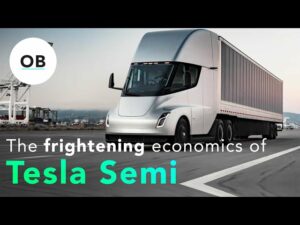 De angstaanjagende economie van de Tesla Semi -