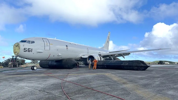 The P-8A That Ended Up In Water In Hawaii Has Been Recovered From Sea