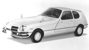 Toyotas skoformede aluminiumskonsept fra 1977 veide bare 992 pund