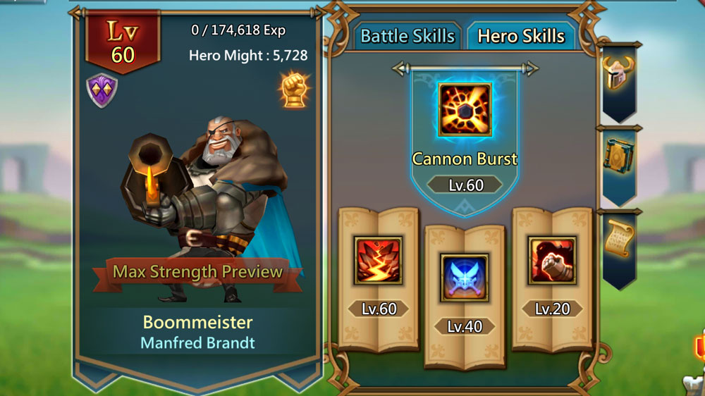 Boommeister Hero Lords Mobile