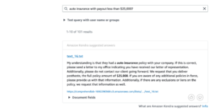 Utilizza metadati personalizzati creati da Amazon Comprehend per elaborare in modo intelligente le richieste di indennizzo assicurativo utilizzando Amazon Kendra | Servizi Web di Amazon