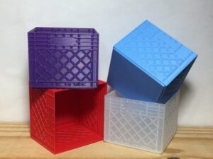 VaseMode MilkCrate #3DThursday #3DPprinting