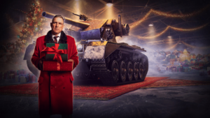 Vinnie Jones Mengambil Komando di acara World of Tanks Holiday Ops 2024