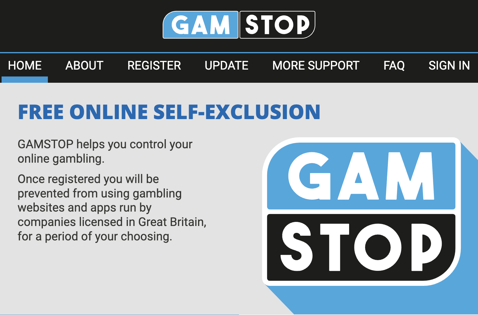What is GamStop in the UK?