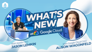 CMO Alison Wagonfeld가 전하는 Google Cloud의 새로운 소식