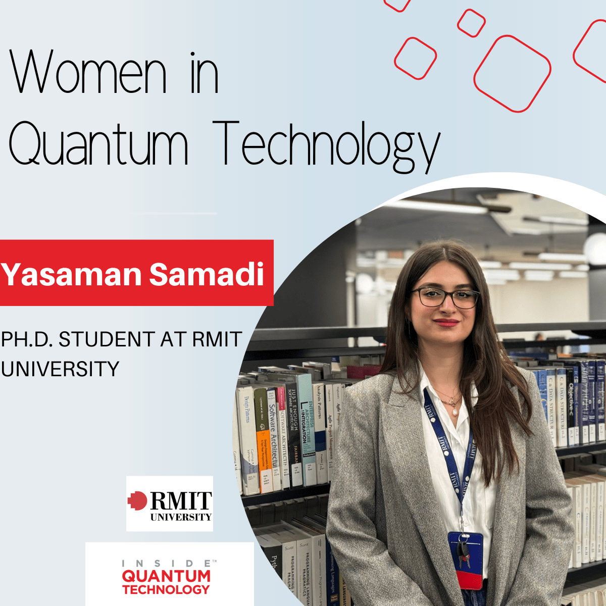 Mulheres da Tecnologia Quântica: Yasaman Samadi da Universidade RMIT - Inside Quantum Technology