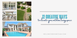 야외 생활 공간을 향상시키는 12가지 창의적인 방법