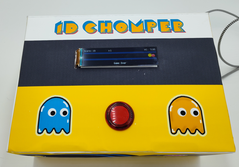 Настільна аркадна гра 1D Chomper #Gaming #AdafruitLearningSystem @Adafruit