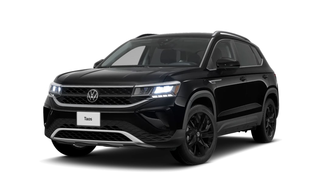 VW Taos Black 2024 dodaje 2,200 dolarów do wyposażenia SE FWD - Autoblog
