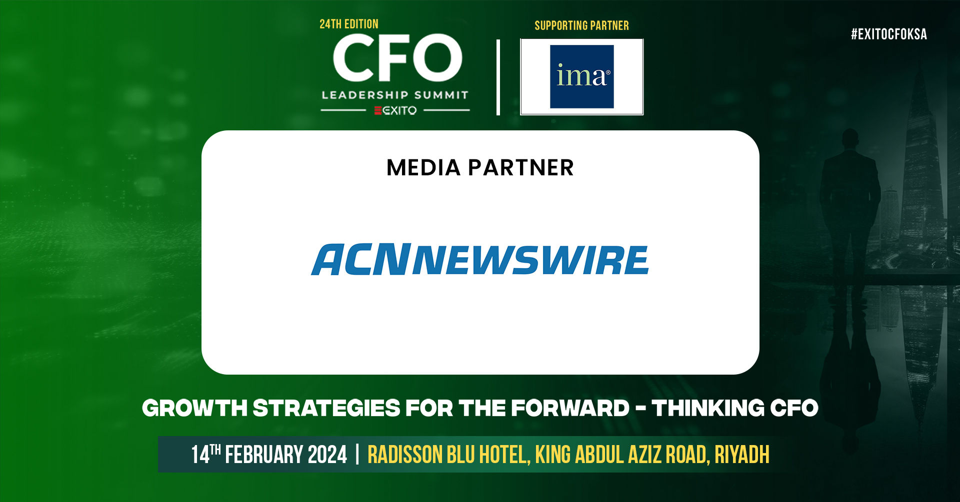 A CFO Leadership Summit 24. kiadása: KSA