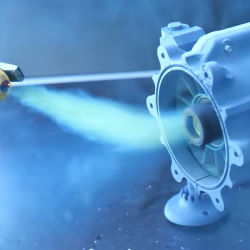 3D-tryckt axialkompressor har ett uppdrag att blåsa upp ballonger