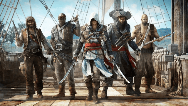 Assassin's Creed fekete zászló