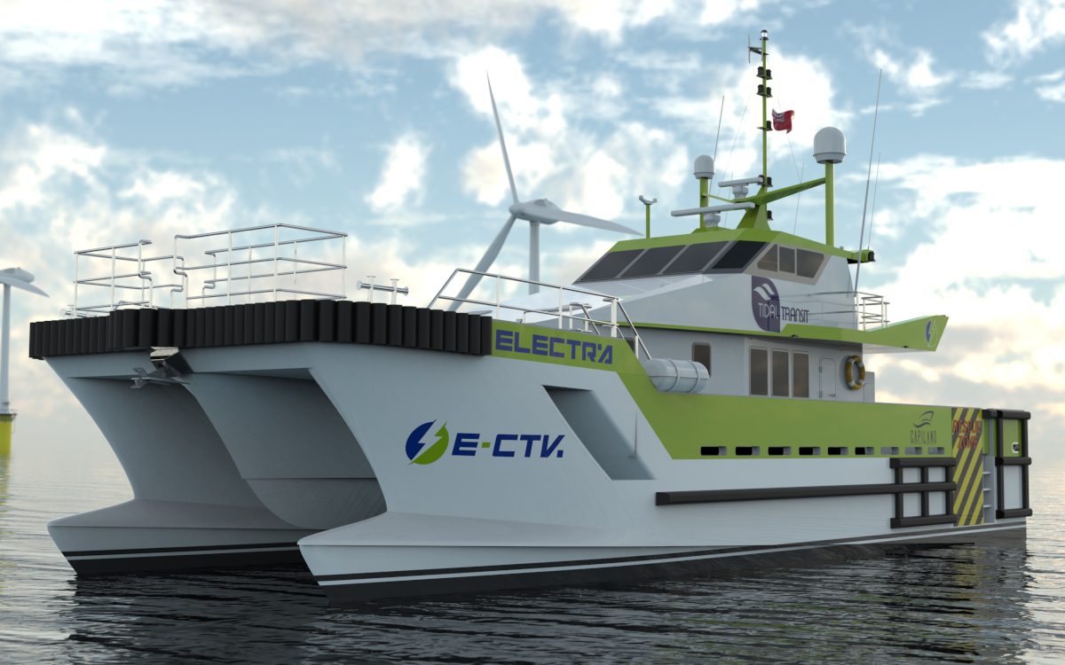 Un proyecto de 8 millones de libras tiene como objetivo ofrecer el primer E-CTV modernizado con carga en alta mar y en tierra | Envirotec