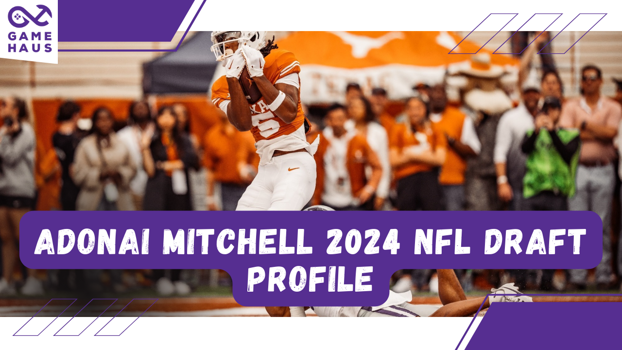 Adonai Mitchell 2024 NFL-luonnosprofiili