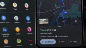 Android Auto برای افزودن برنامه‌ریز مسیر EV یکپارچه با خودرو برای Google Maps