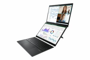 Asus의 혁신적인 Zenbook Duo 노트북에는 듀얼 OLED 화면이 탑재되어 있습니다.