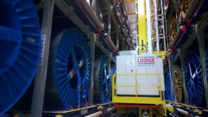 Automated Storage System for Cable Drums - Logistics Business®